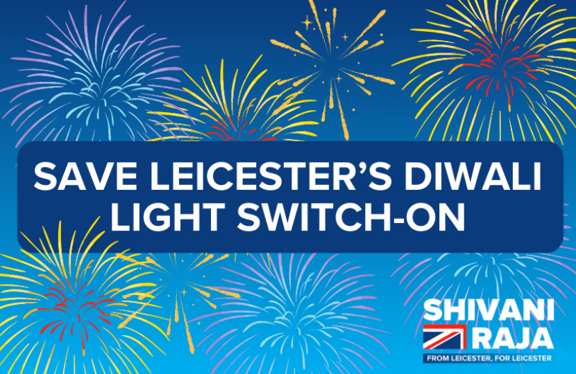 Save Leicester's Diwali Light Switch-On