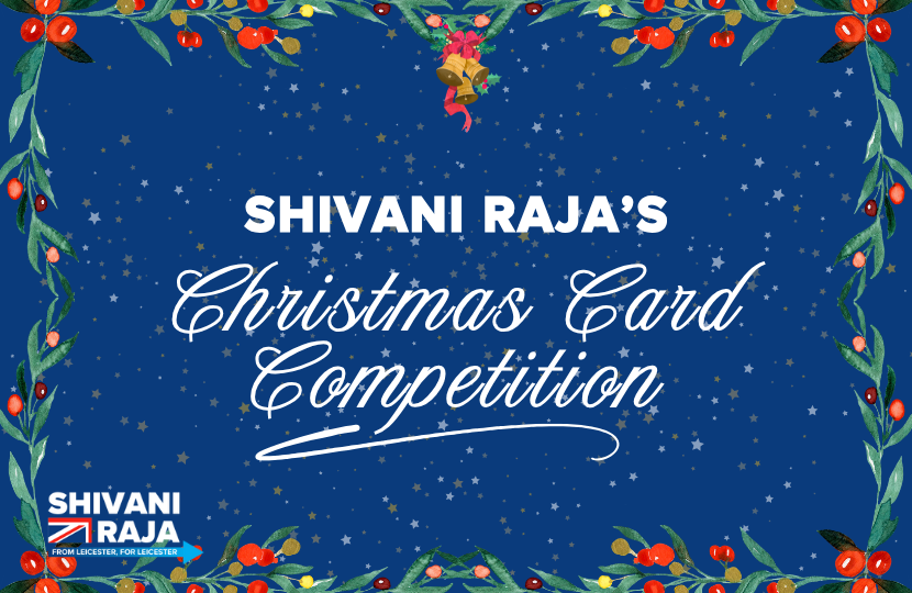 Shivani Raja's Christmas Card Competition