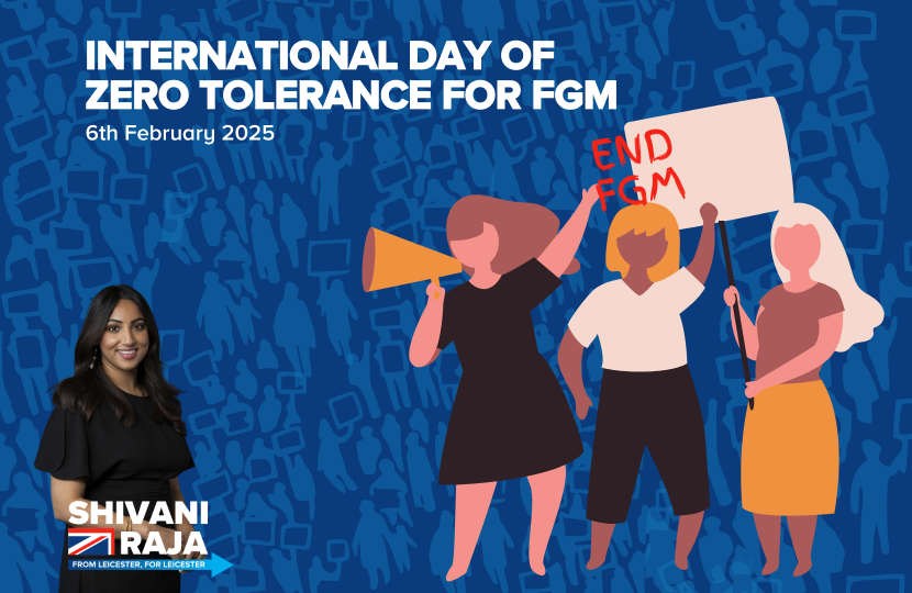 Image reads International Day of Zero Tolerance to FGM.