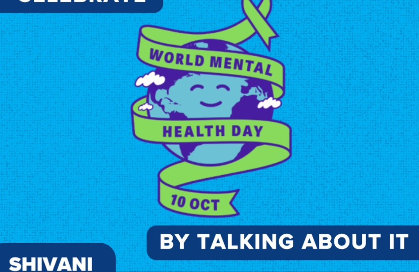 Celebrate World Mental Health Day by talking about it