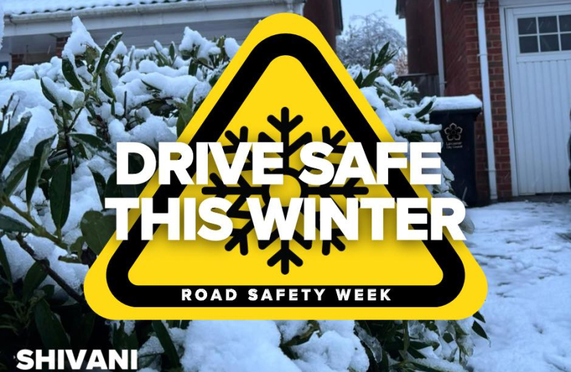 Image reads 'Drive Safe This Winter'