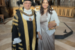 Shivani Raja MP with the Lord Mayor of Leicester