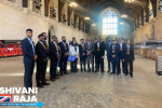 Shivani Raja MP with local Leicester leaders in Parliament