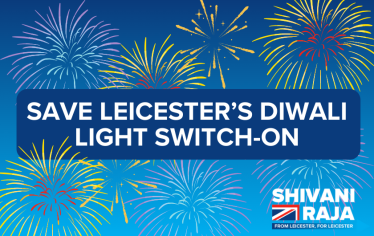 Save Leicester's Diwali Light Switch-On