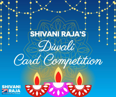 Shivani Raja MP's Diwali card competition