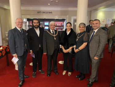 Shivani Raja MP at the British Legion's Festival of Remembrance.