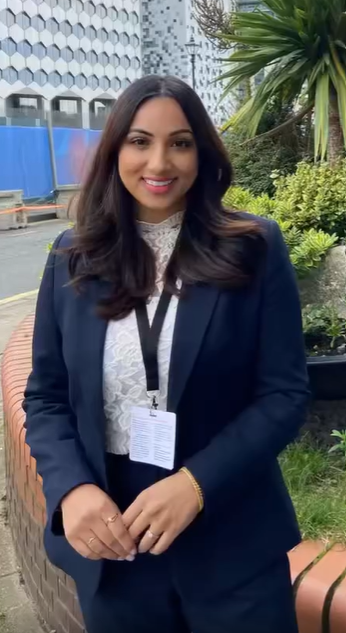 Shivani Raja MP in Birmingham at the Conservative Party Conference