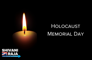 Image reads Holocaust Memorial Day