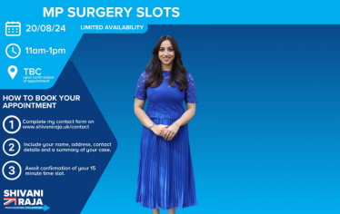 Shivani Raja MP's First Surgery